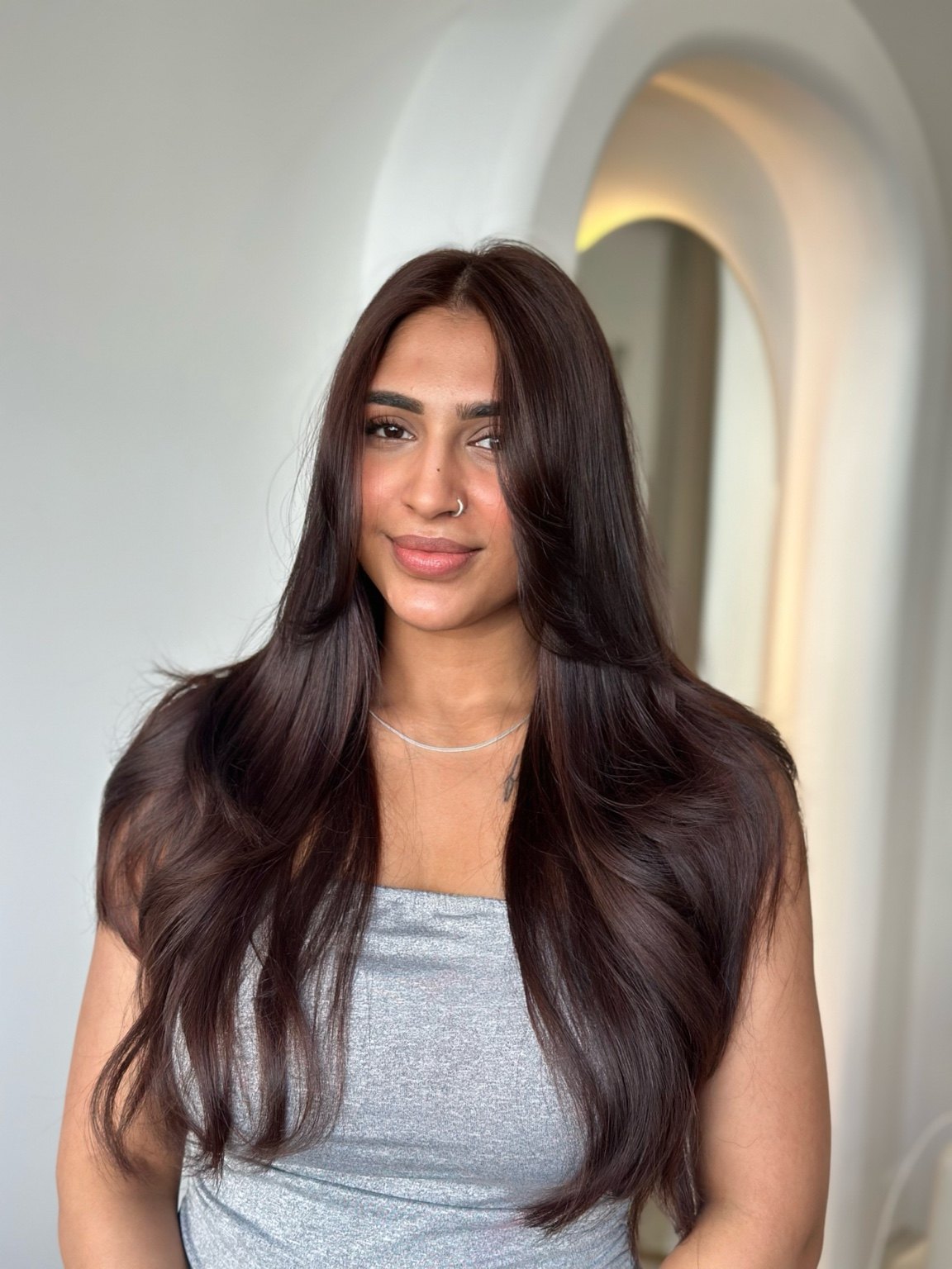 Hair colour transformation by Yuliya Demydas, Fulham hair colourist