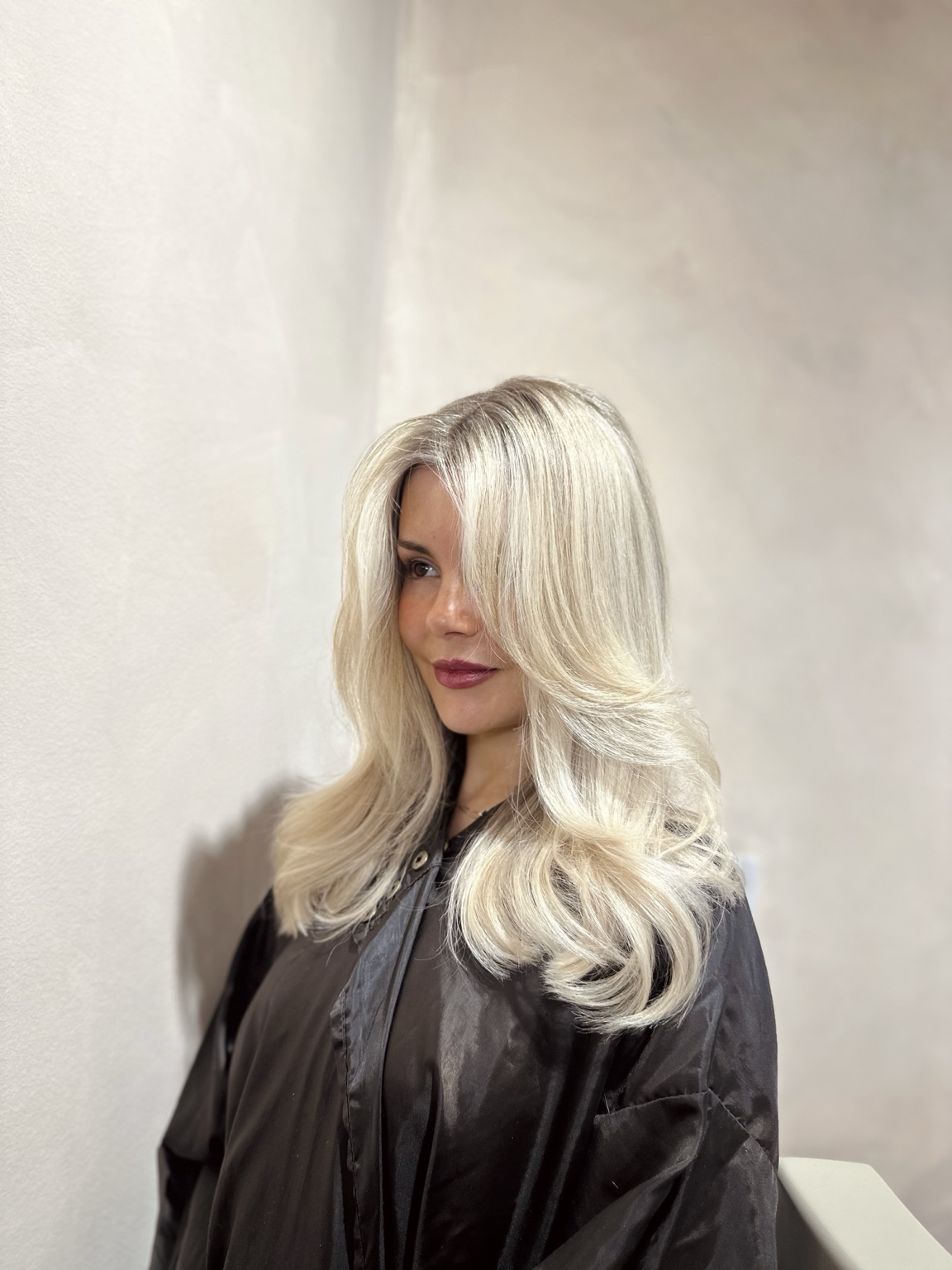 Blonde transformation by a hair colourist in Fulham, London